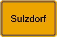 Grundbuchauszug Sulzdorf