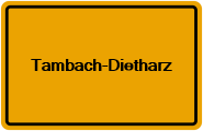 Grundbuchauszug Tambach-Dietharz