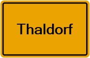 Grundbuchauszug Thaldorf