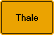 Grundbuchauszug Thale
