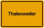 Grundbuchauszug Thalexweiler