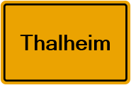 Grundbuchauszug Thalheim