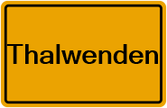 Grundbuchauszug Thalwenden