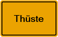 Grundbuchauszug Thüste