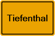 Grundbuchauszug Tiefenthal