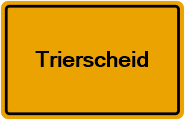 Grundbuchauszug Trierscheid