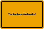 Grundbuchauszug Trockenborn-Wolfersdorf