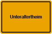 Grundbuchauszug Unteraltertheim