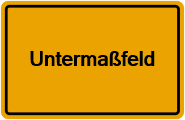 Grundbuchauszug Untermaßfeld