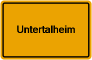 Grundbuchauszug Untertalheim