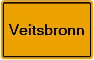 Grundbuchauszug Veitsbronn