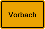 Grundbuchauszug Vorbach