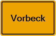 Grundbuchauszug Vorbeck