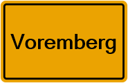 Grundbuchauszug Voremberg