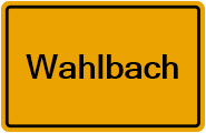 Grundbuchauszug Wahlbach