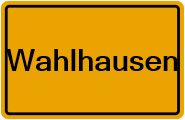 Grundbuchauszug Wahlhausen