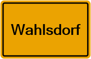 Grundbuchauszug Wahlsdorf