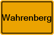 Grundbuchauszug Wahrenberg