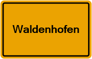 Grundbuchauszug Waldenhofen