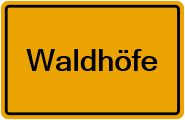 Grundbuchauszug Waldhöfe