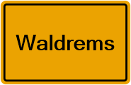 Grundbuchauszug Waldrems