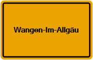 Grundbuchauszug Wangen-Im-Allgäu