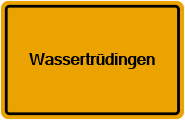 Grundbuchauszug Wassertrüdingen