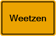 Grundbuchauszug Weetzen