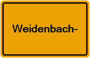 Grundbuchauszug Weidenbach-