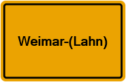 Grundbuchauszug Weimar-(Lahn)