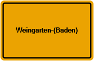 Grundbuchauszug Weingarten-(Baden)