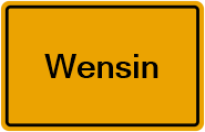 Grundbuchauszug Wensin