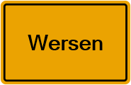 Grundbuchauszug Wersen