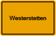 Grundbuchauszug Westerstetten