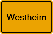 Grundbuchauszug Westheim