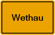 Grundbuchauszug Wethau