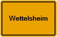Grundbuchauszug Wettelsheim