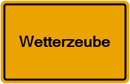 Grundbuchauszug Wetterzeube