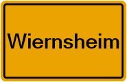 Grundbuchauszug Wiernsheim
