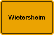 Grundbuchauszug Wietersheim