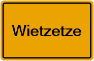 Grundbuchauszug Wietzetze