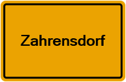 Grundbuchauszug Zahrensdorf