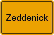 Grundbuchauszug Zeddenick