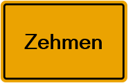Grundbuchauszug Zehmen