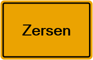 Grundbuchauszug Zersen