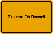 Grundbuchauszug Zimmern-Ob-Rottweil