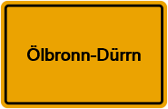 Grundbuchauszug Ölbronn-Dürrn